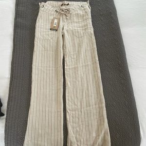 Prana thin striped Organic cotton pants